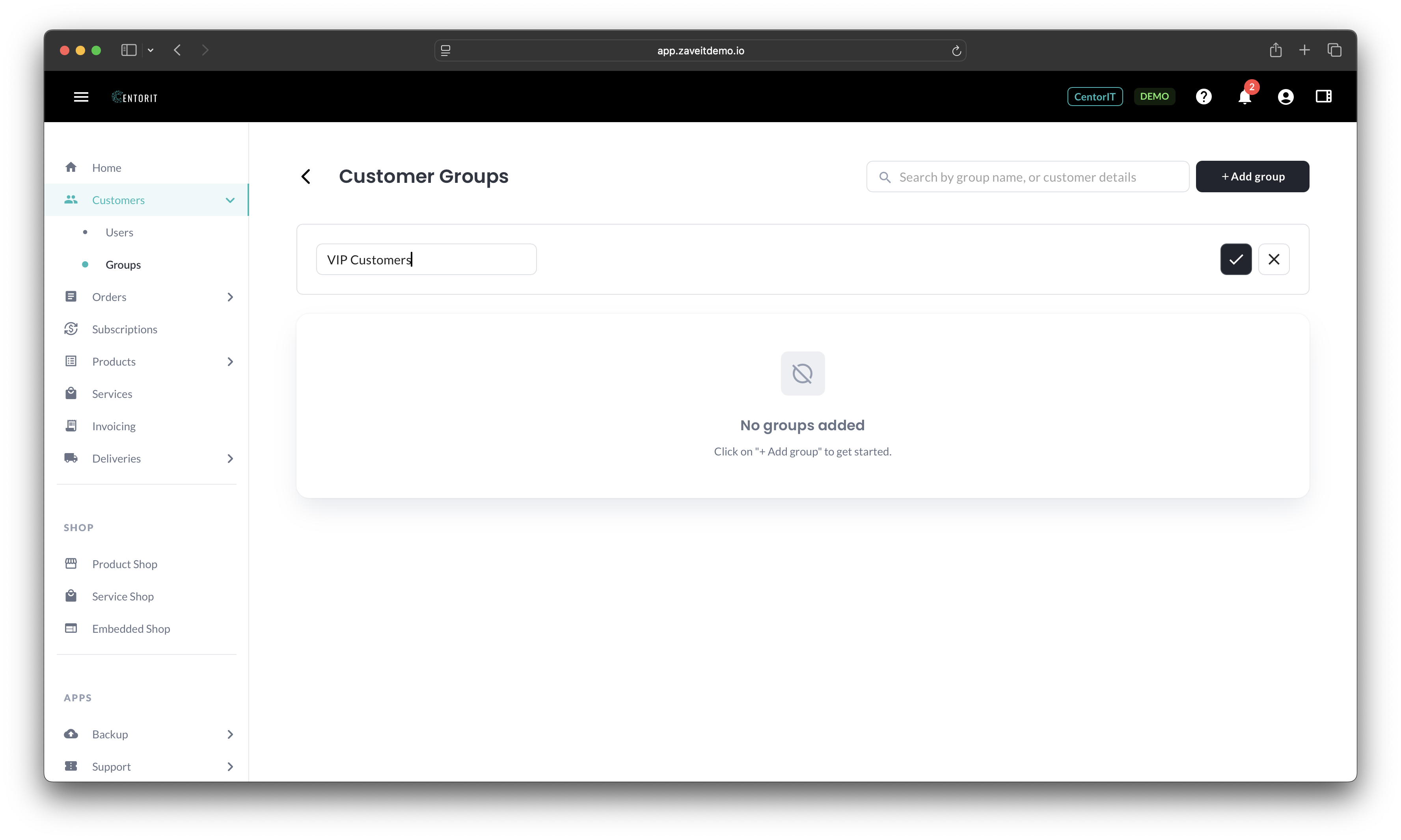 Create Group